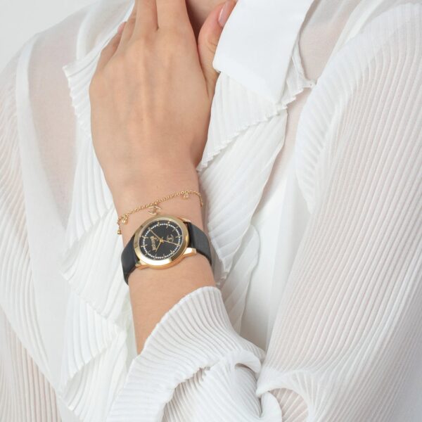 Just Cavalli Glam Creazione Black Leather - alternate view