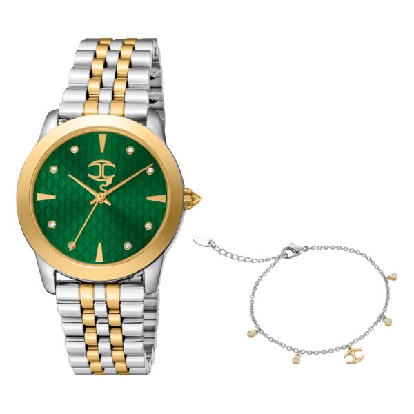 Just Cavalli Glam Creazione Two Tones YG Green