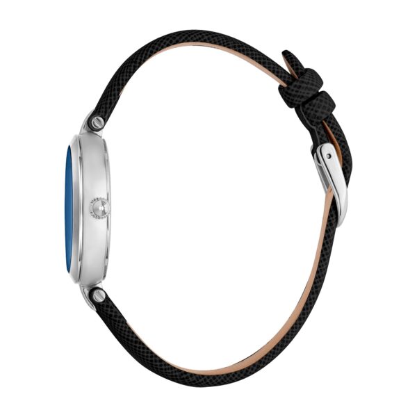 Just Cavalli Maiuscola Leather Black Blue - alternate view