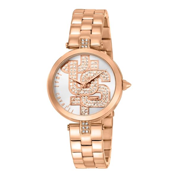 Just Cavalli Maiuscola Rose Gold