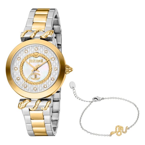 Just Cavalli Donna luce Two Tones YG Silver