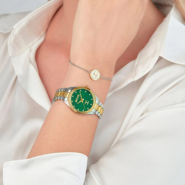 Just Cavalli Pacentro Two Tones YG Green - alternate view