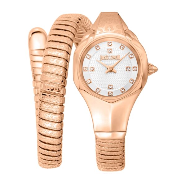 Just Cavalli Amalfi Rose Gold Silver Grey
