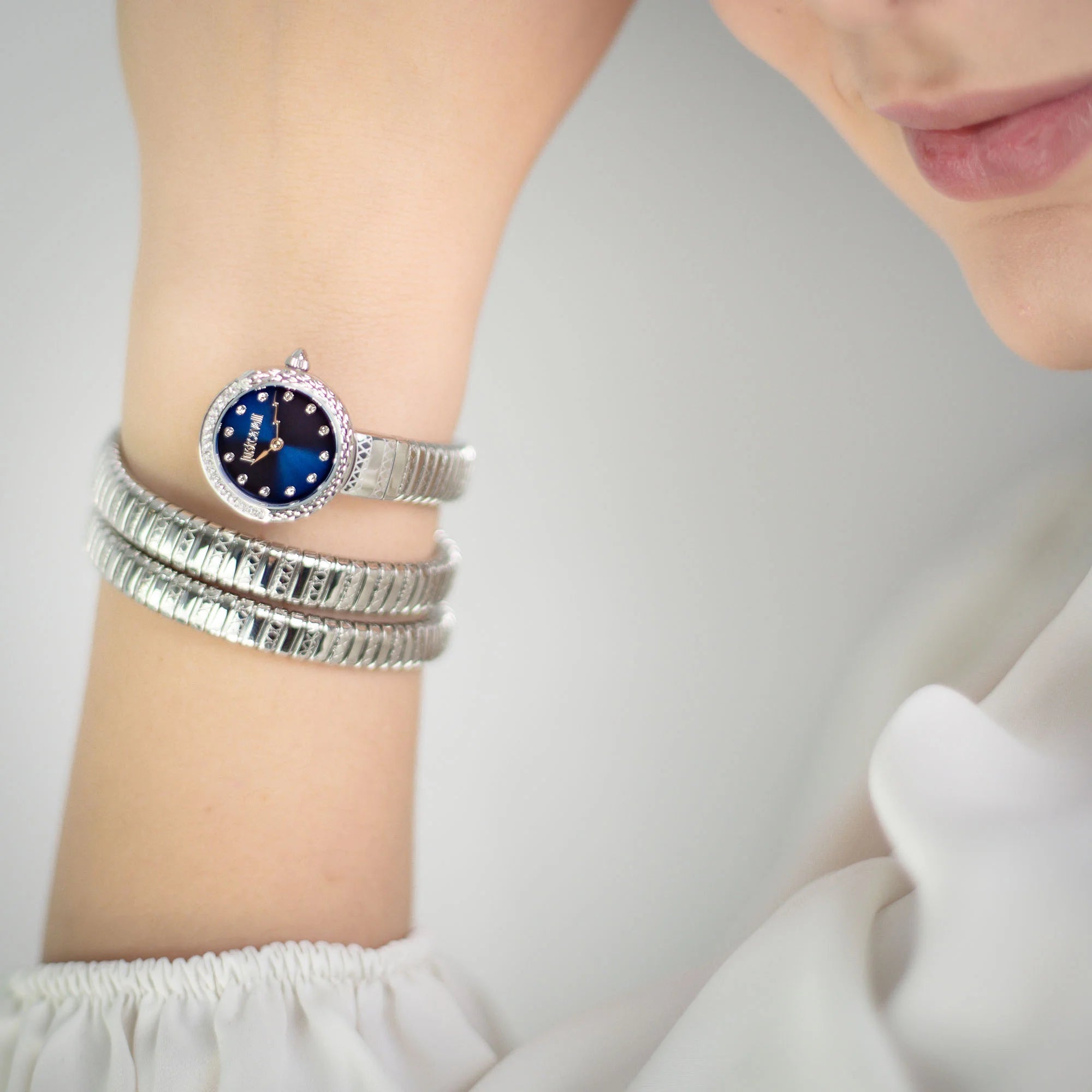 Just Cavalli Enchanting Silver Blue - Image 2