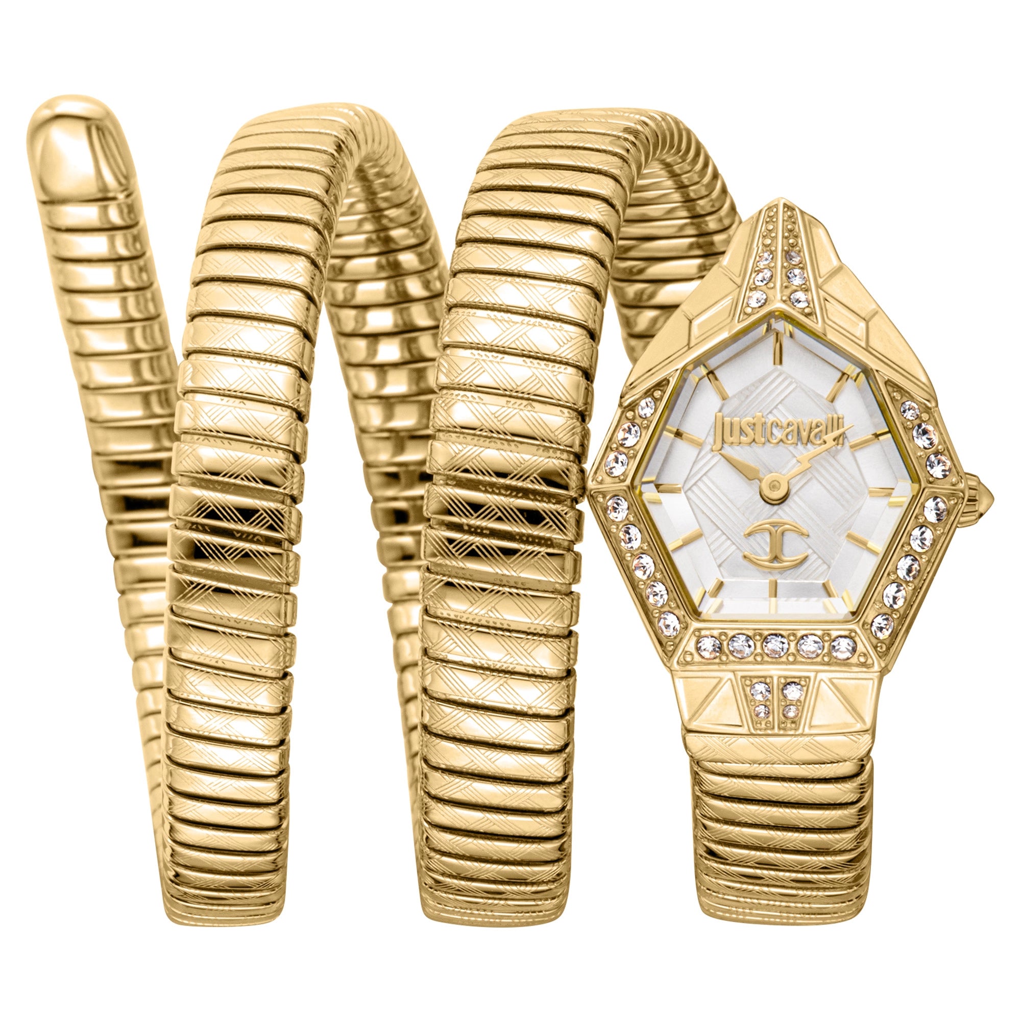 Just Cavalli Mesmerizing Yellow Gold Silver