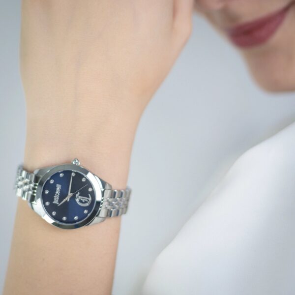 Just Cavalli Luna Silver Blue - alternate view