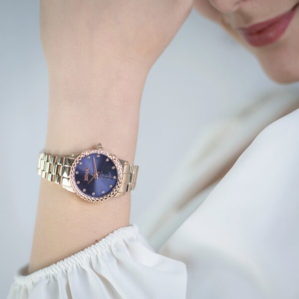 Just Cavalli Fiorenza Snake Rose Gold Violet - alternate view