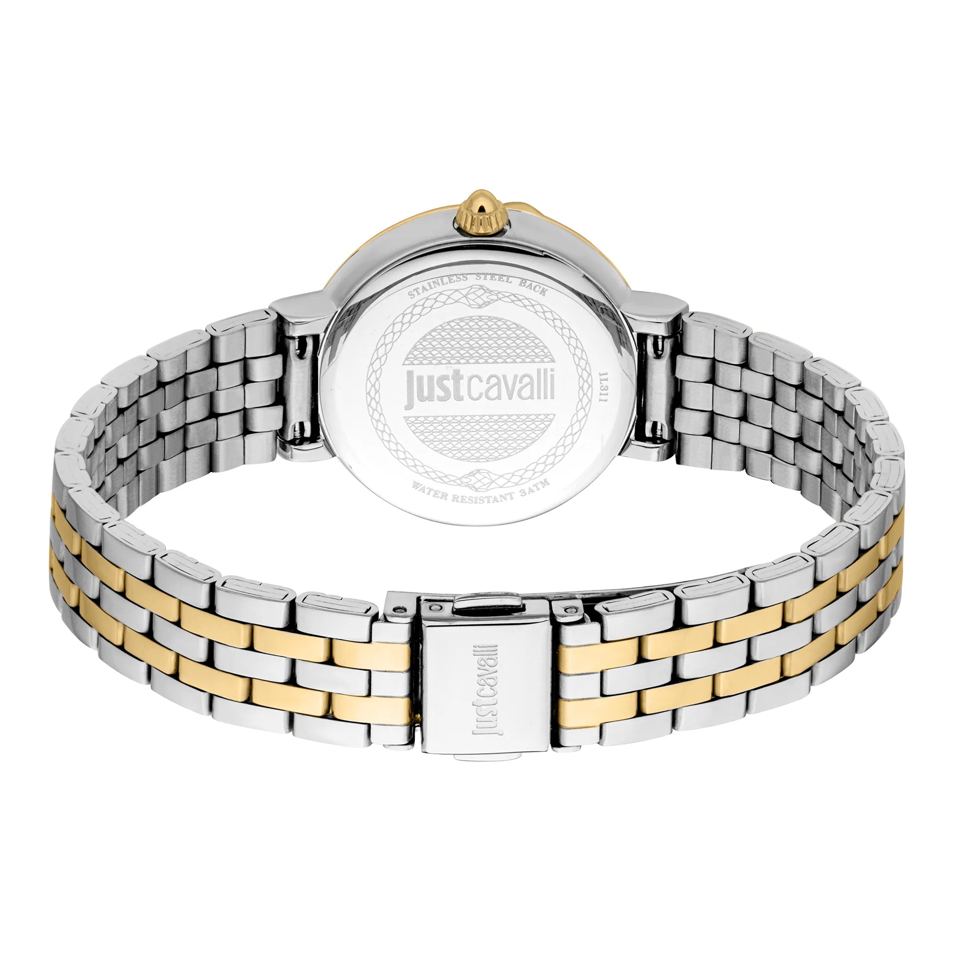 Just Cavalli Brave Snake Two Tones YG Blue - Image 4