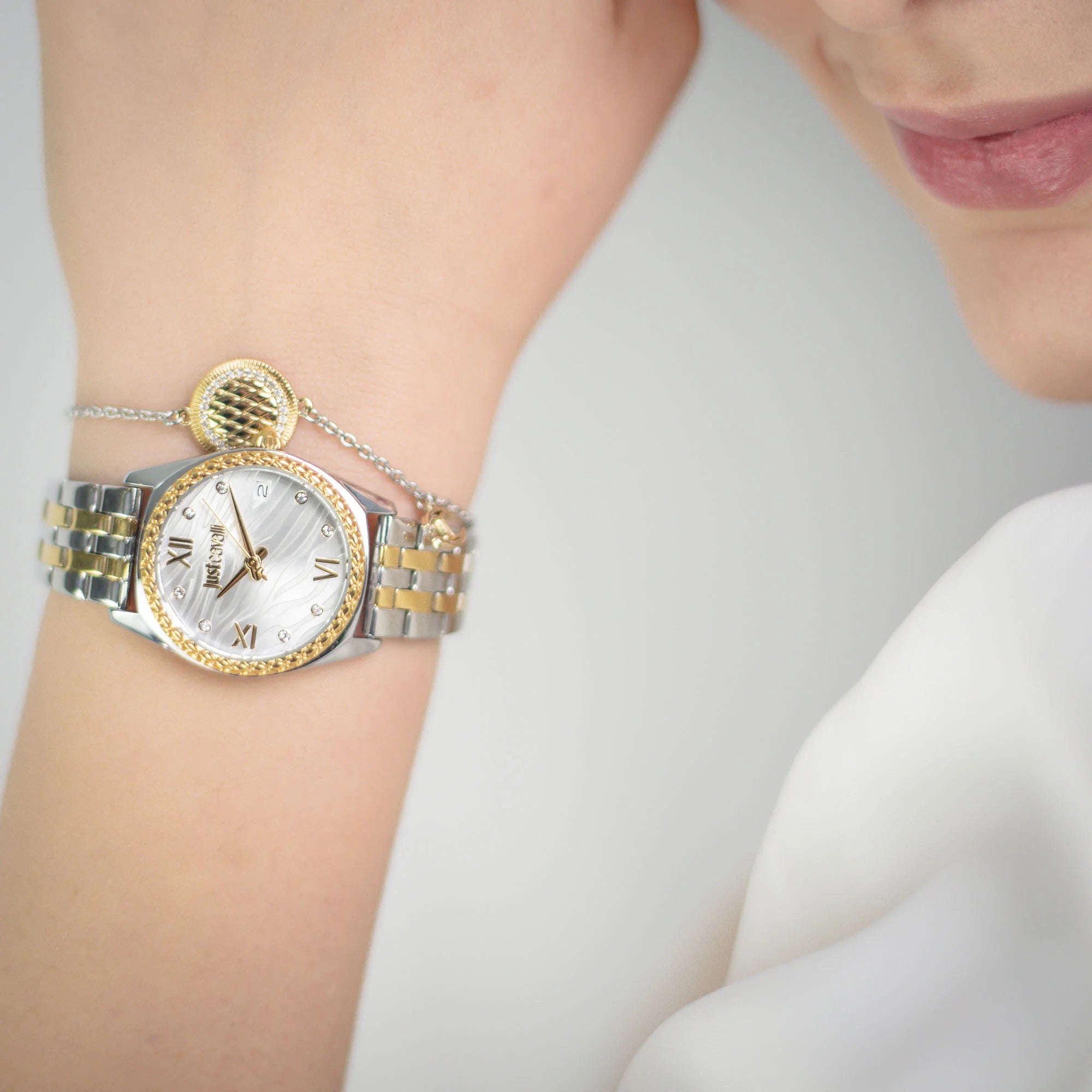 Just Cavalli Indomitable Animalier Two Tones YG Silver - Image 2