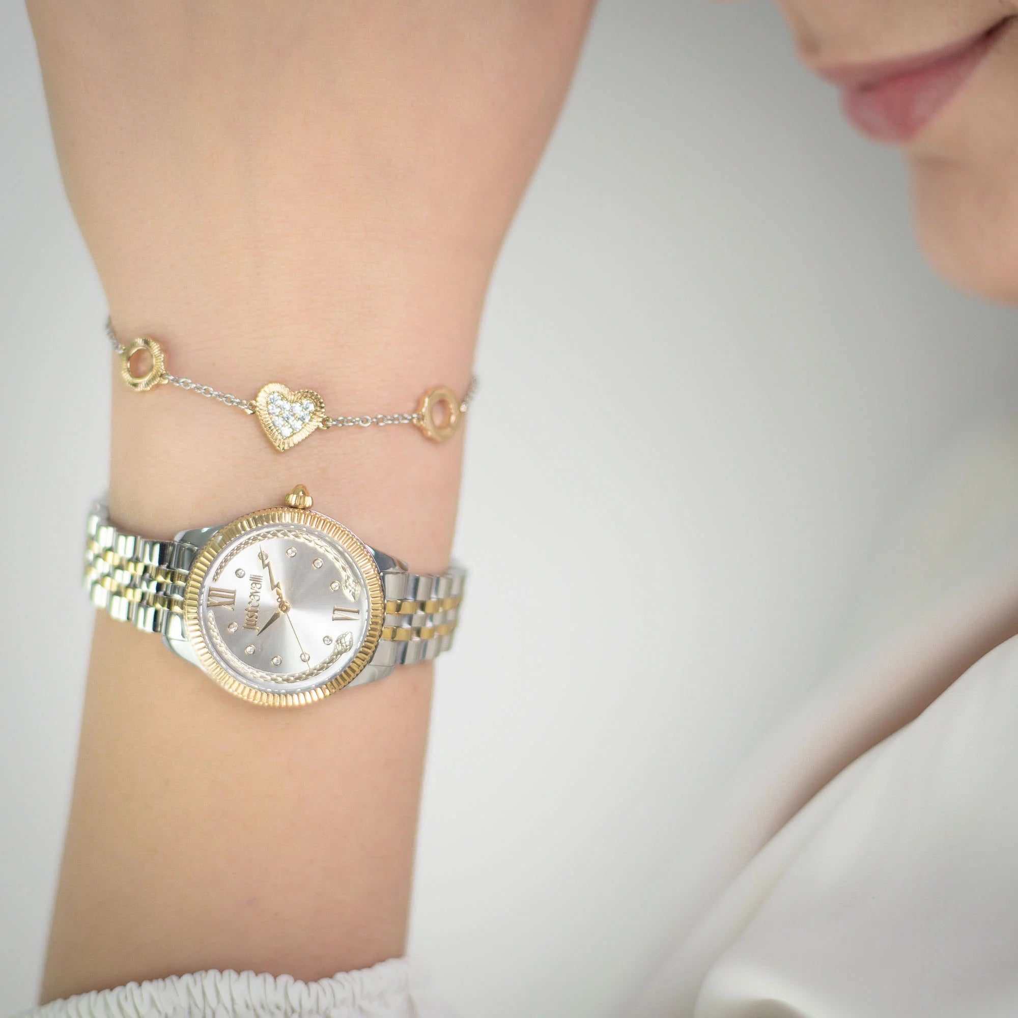 Just Cavalli Lovestruck Valentines Two Tones YG Silver - Image 2