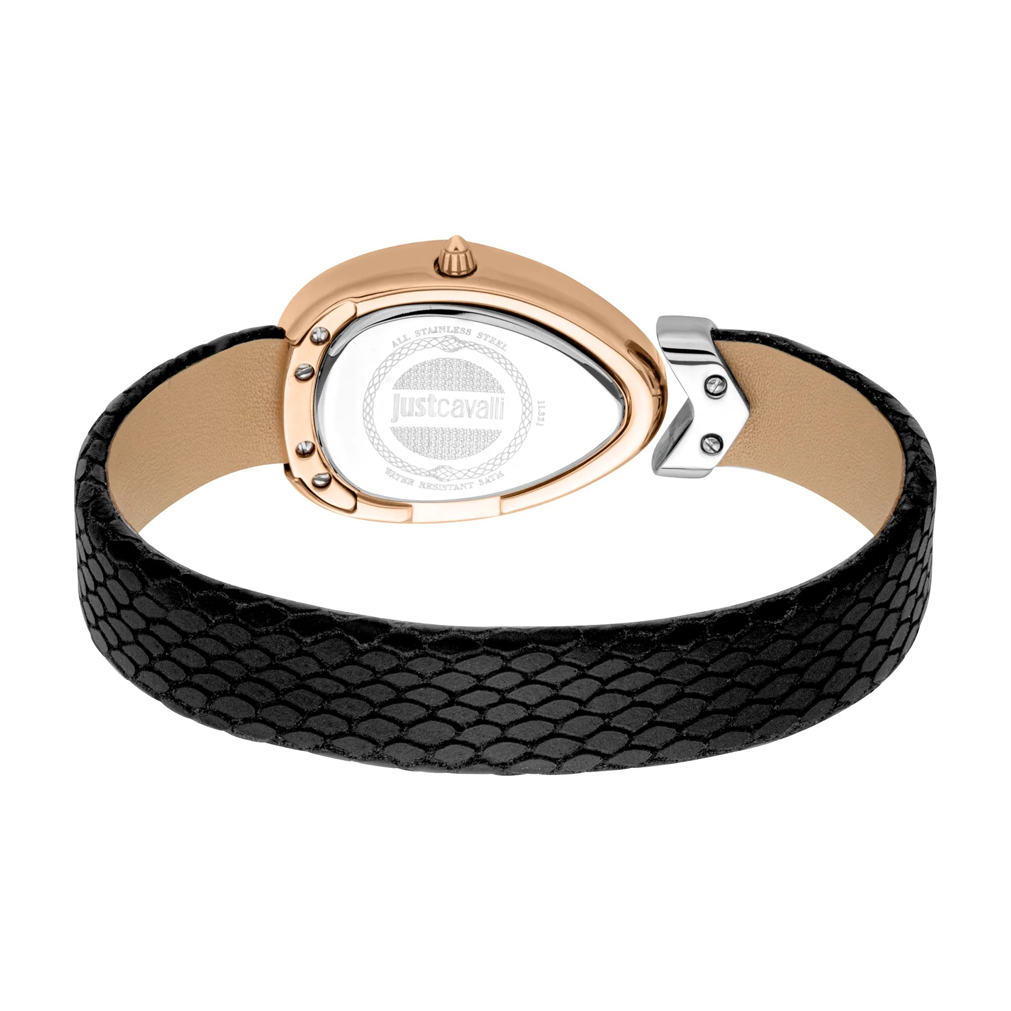 Just Cavalli Diversa Snake Black Rose Gold - Image 4