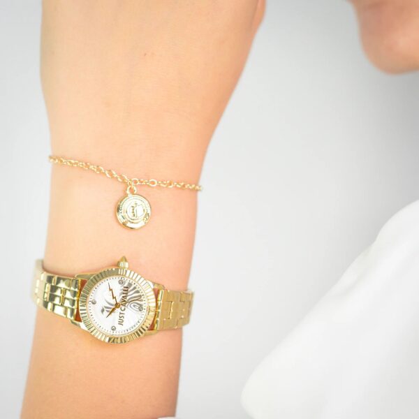 Just Cavalli Mini Raffinata Yellow Gold Silver - alternate view