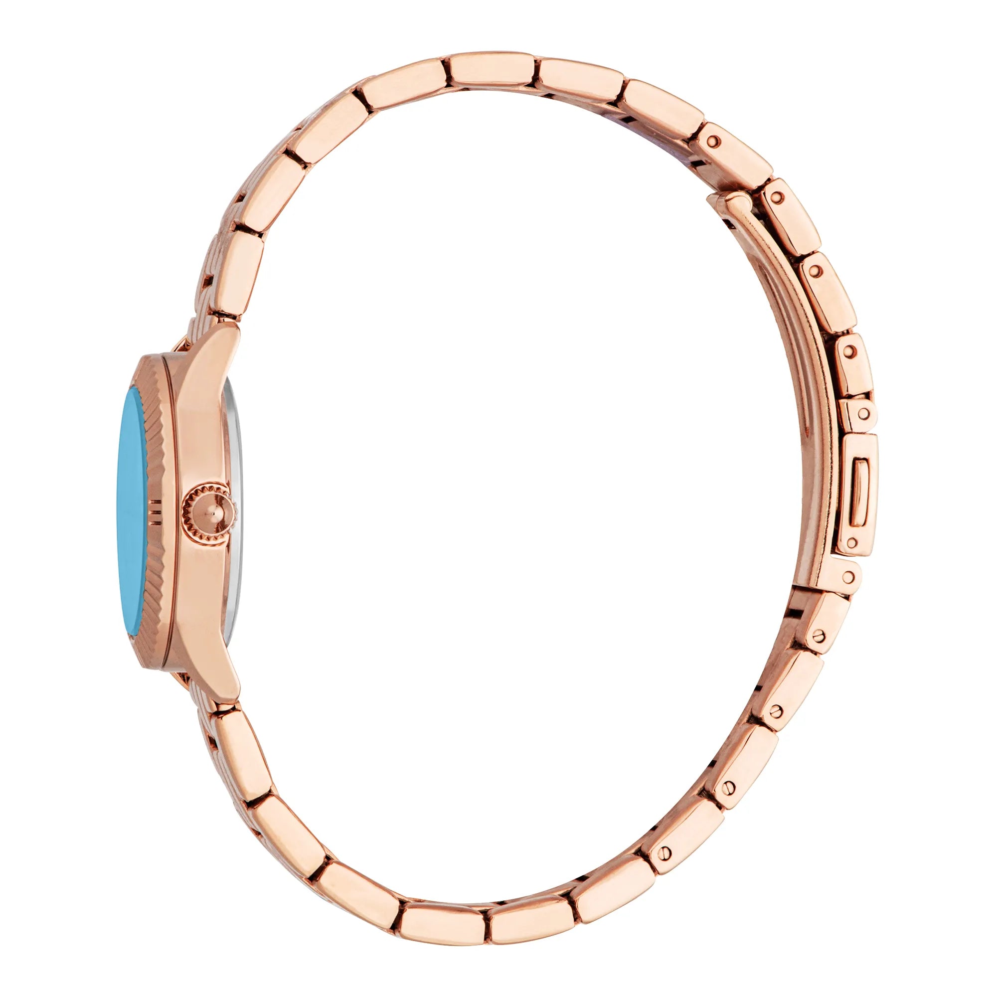 Just Cavalli Mini Raffinata Rose Gold Light Blue - Image 3
