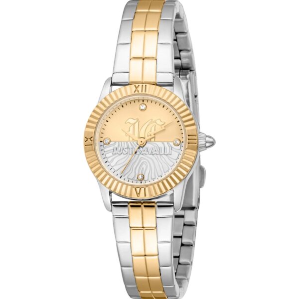 Just Cavalli Mini Raffinata Two Tones Yellow Gold