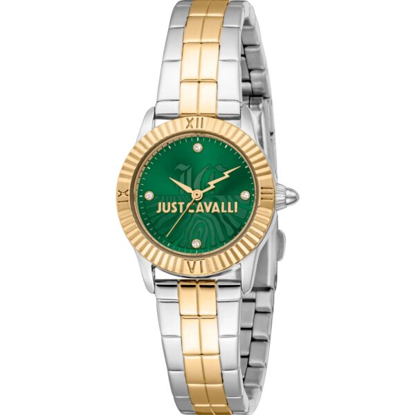 Just Cavalli Mini Raffinata Two Tones YG Green