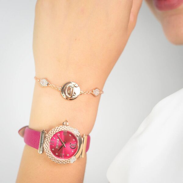 Just Cavalli Curiosa Leather Violet - alternate view