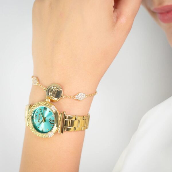 Just Cavalli Curiosa Yellow Gold Turquoise - alternate view