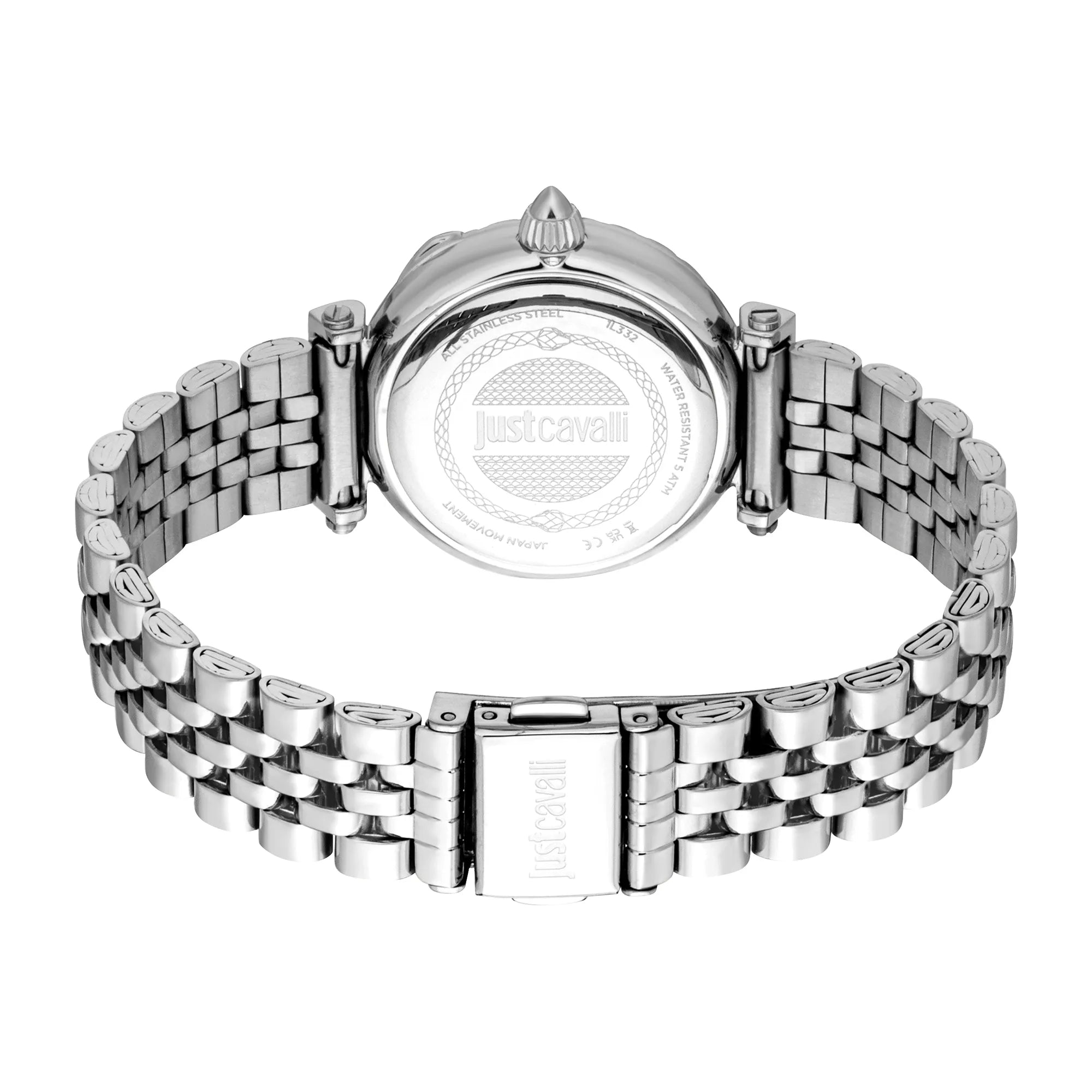 Just Cavalli Mistero Snake Silver Blue - Image 3