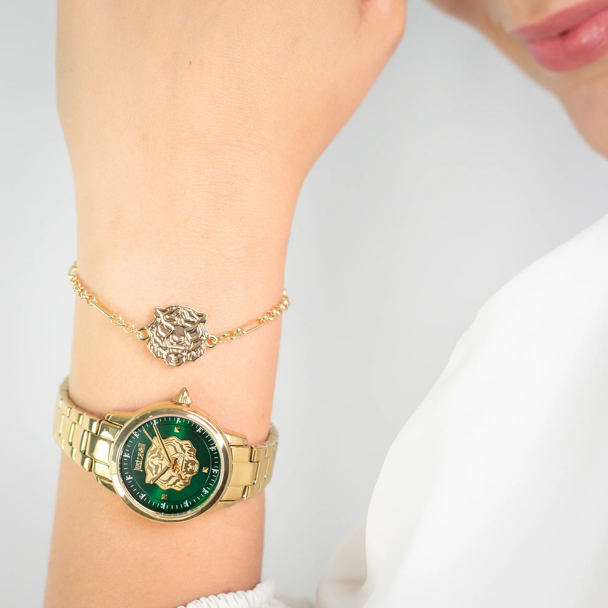 Just Cavalli Dolce Yellow Gold Green - Image 2