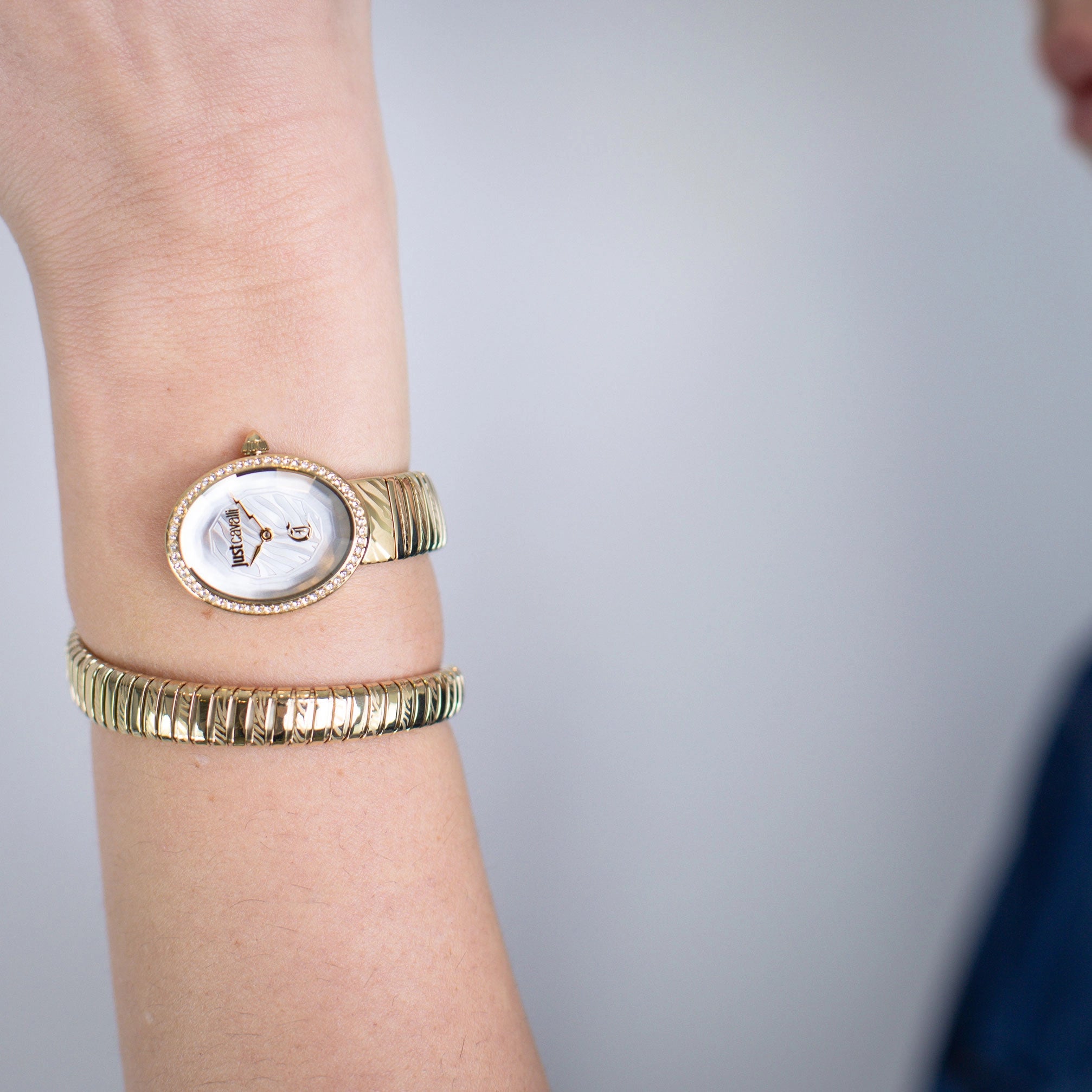 Just Cavalli Velina Yellow Gold Silver - Image 2