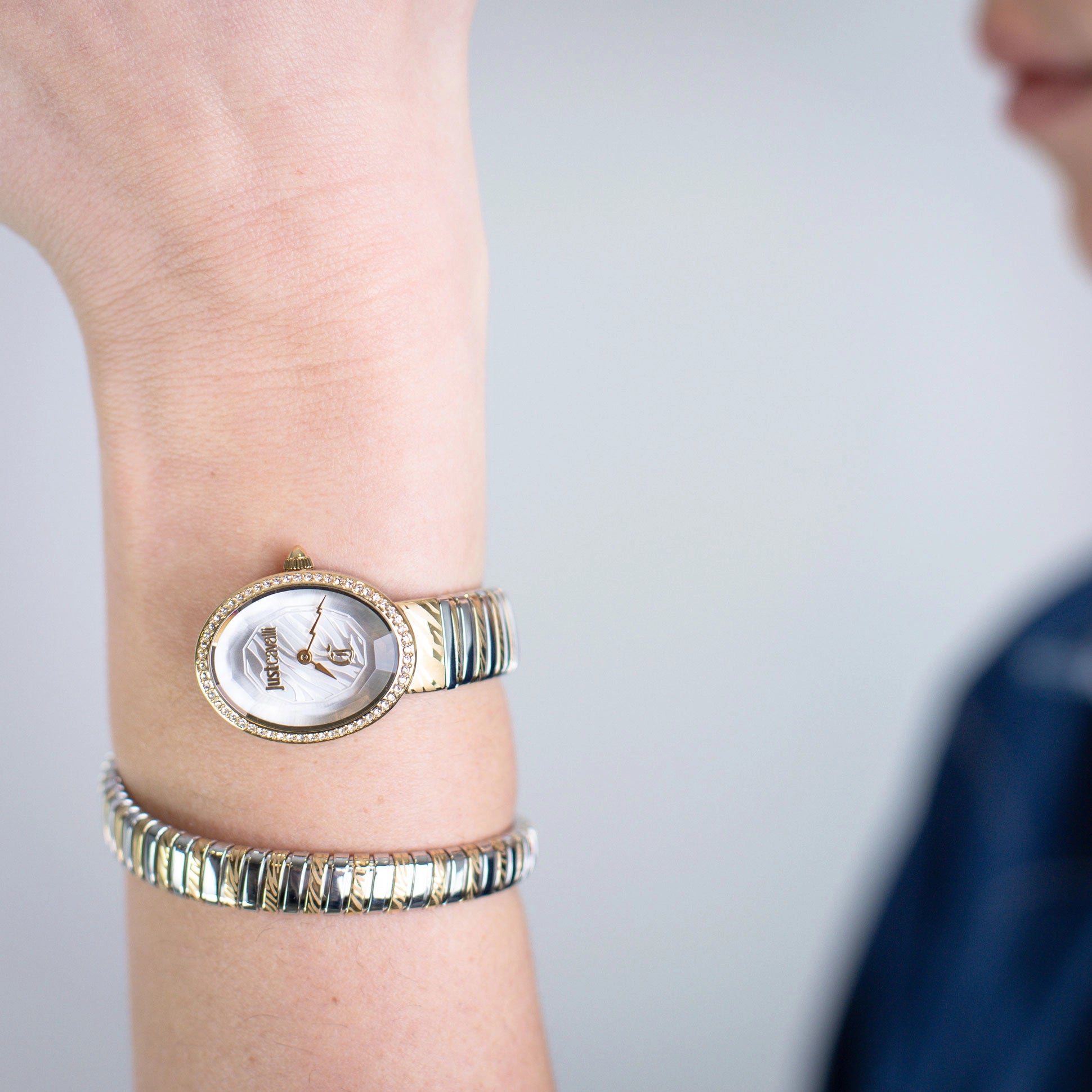 Just Cavalli Velina Silver Yellow Gold - Image 2