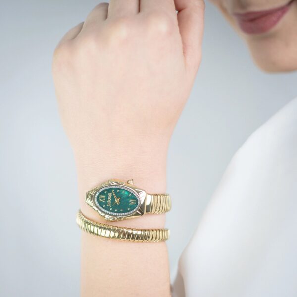 Just Cavalli Lirica Yellow Gold Green - alternate view