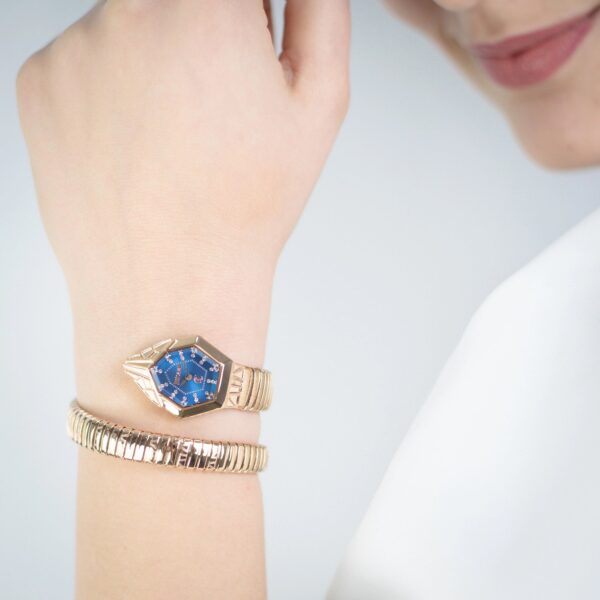 Just Cavalli Gemma Rose Gold Blue - alternate view