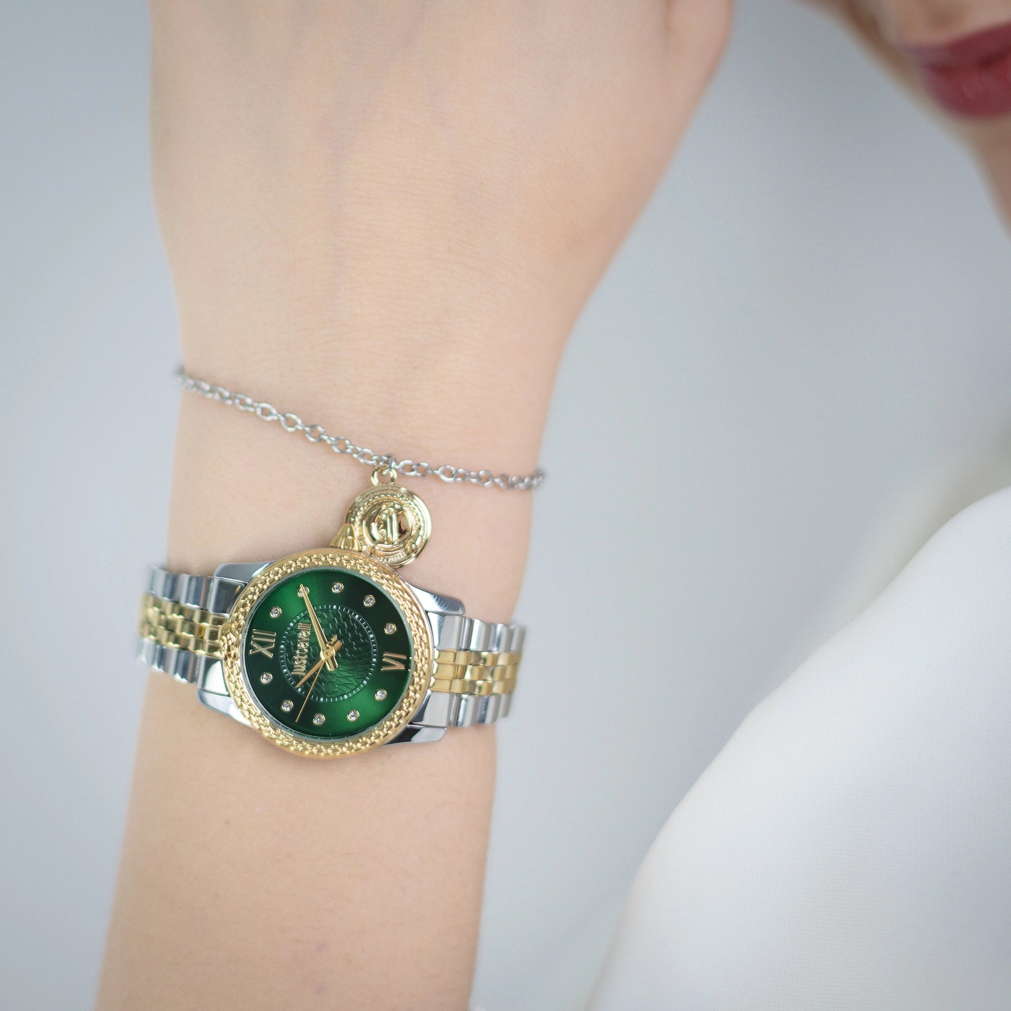 Just Cavalli Sublime Animalier Two Tones YG Green - Image 2