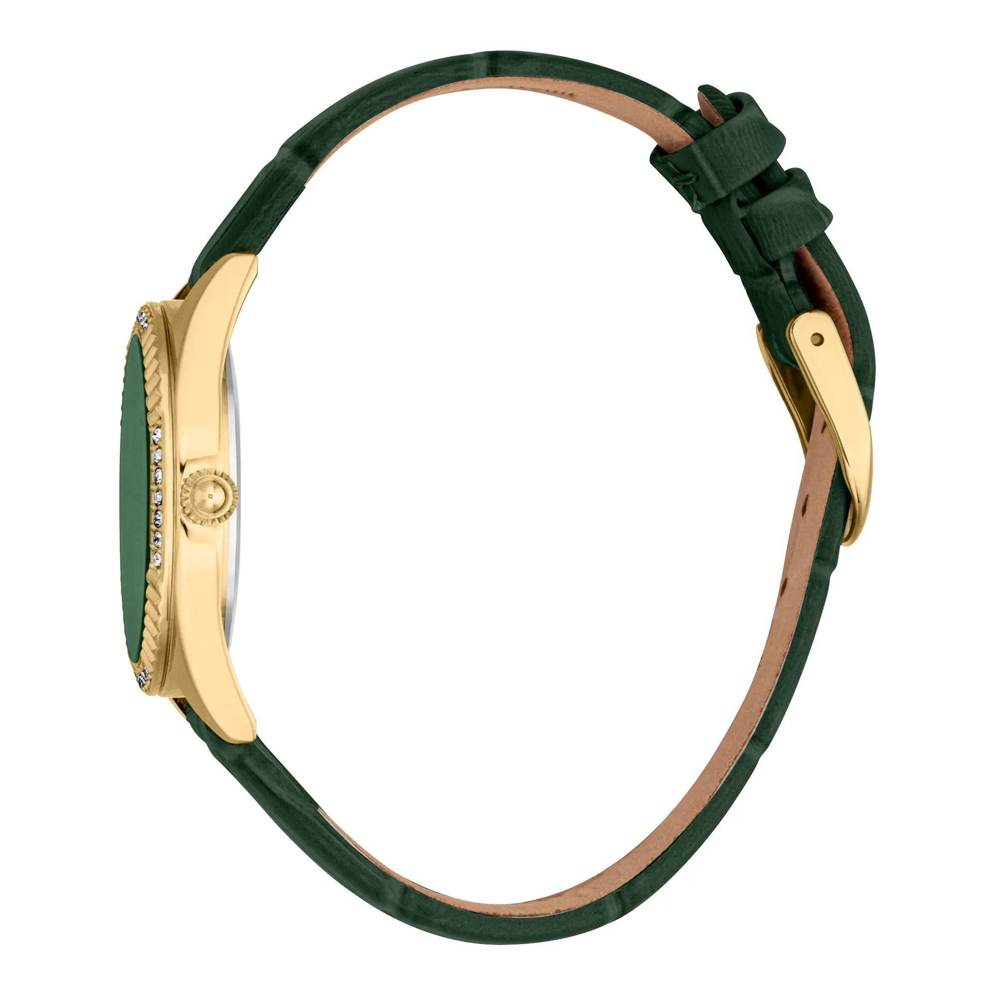 Just Cavalli Vittoria Glam Leather Green YG - Image 3