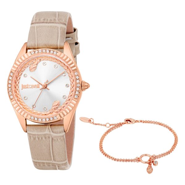 Just Cavalli Vittoria Glam Leather Grey RG