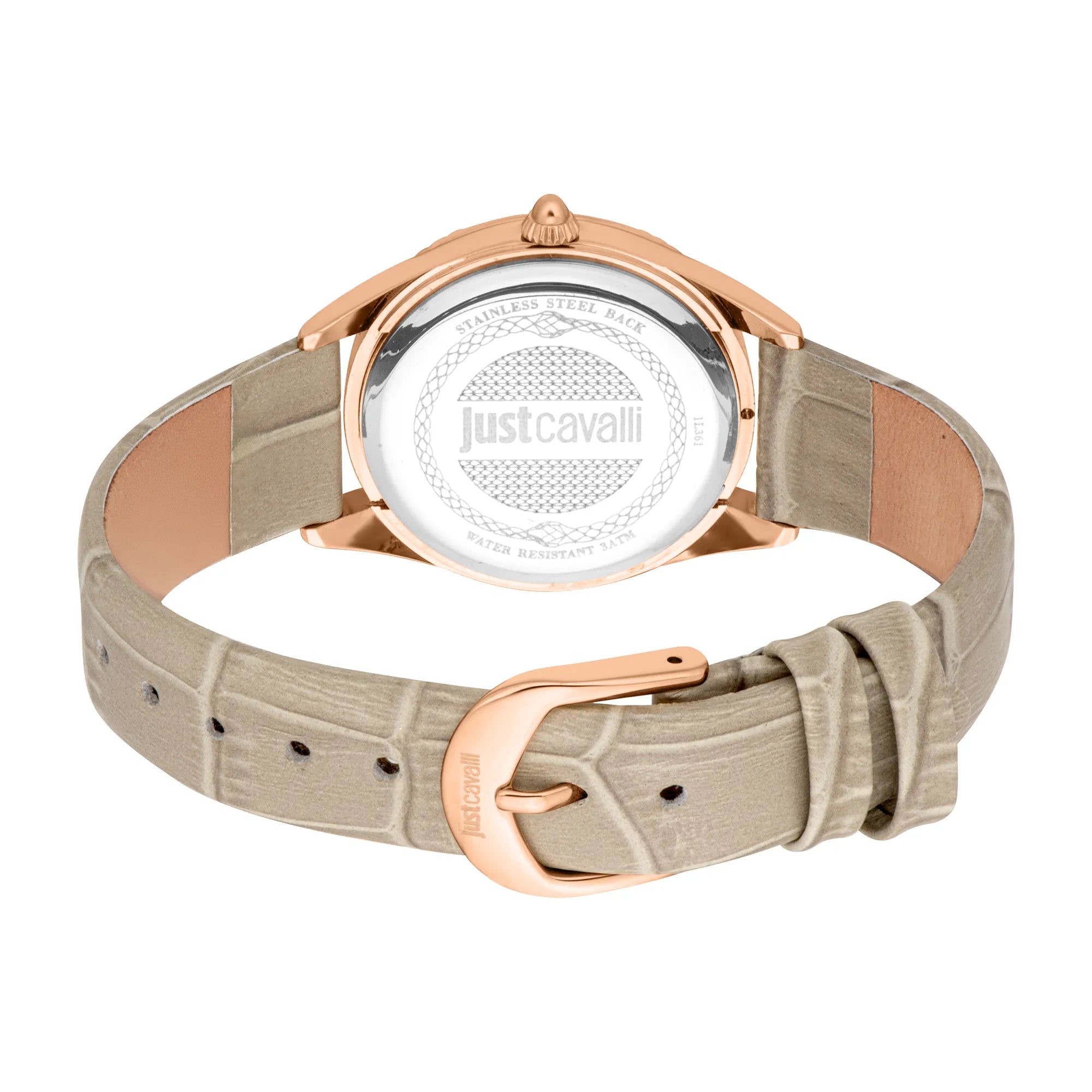 Just Cavalli Vittoria Glam Leather Grey RG - Image 4