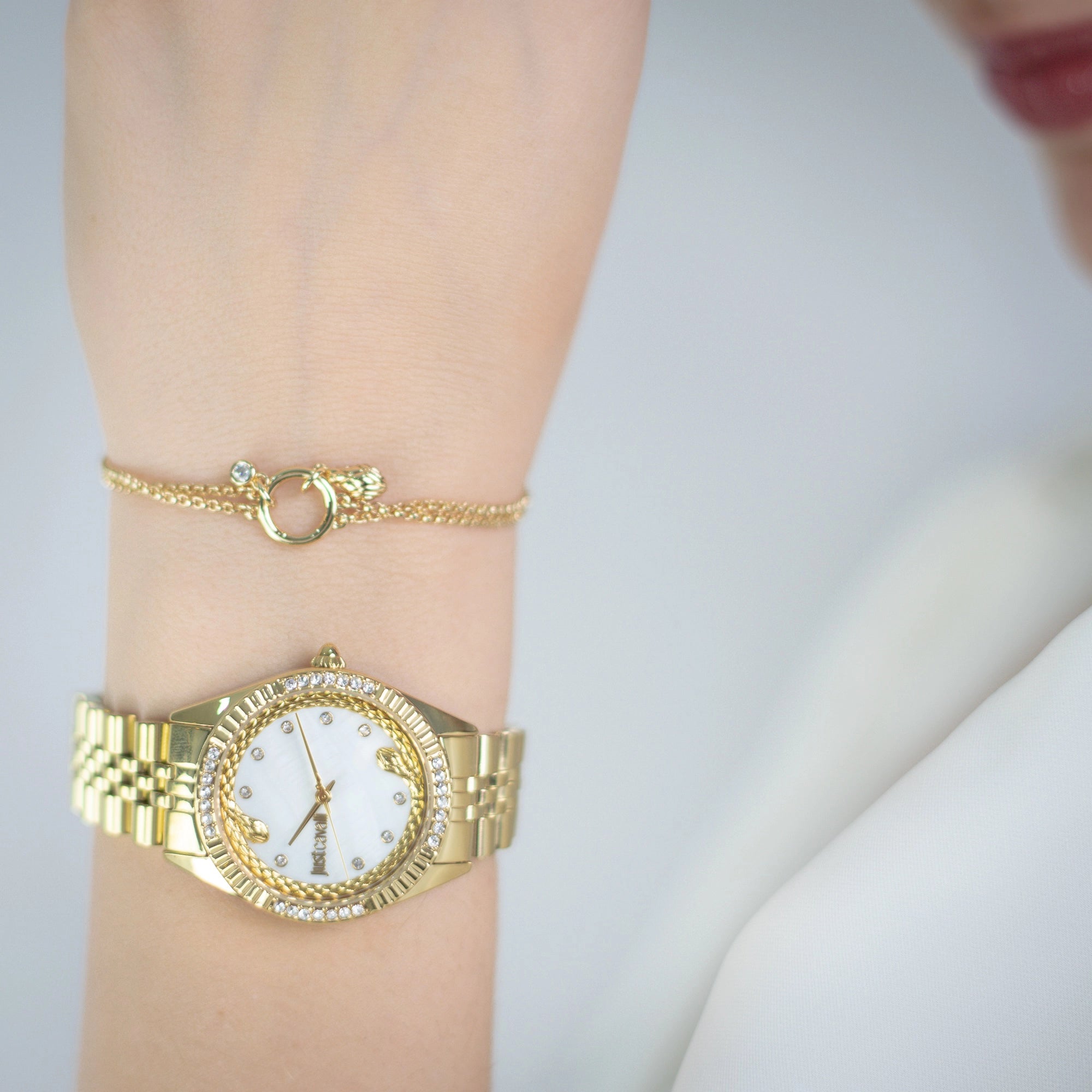 Just Cavalli Vittoria Glam Yellow Gold MOP - Image 2