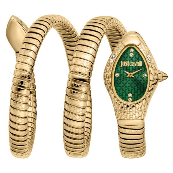 Just Cavalli Aurela Yellow Gold Green