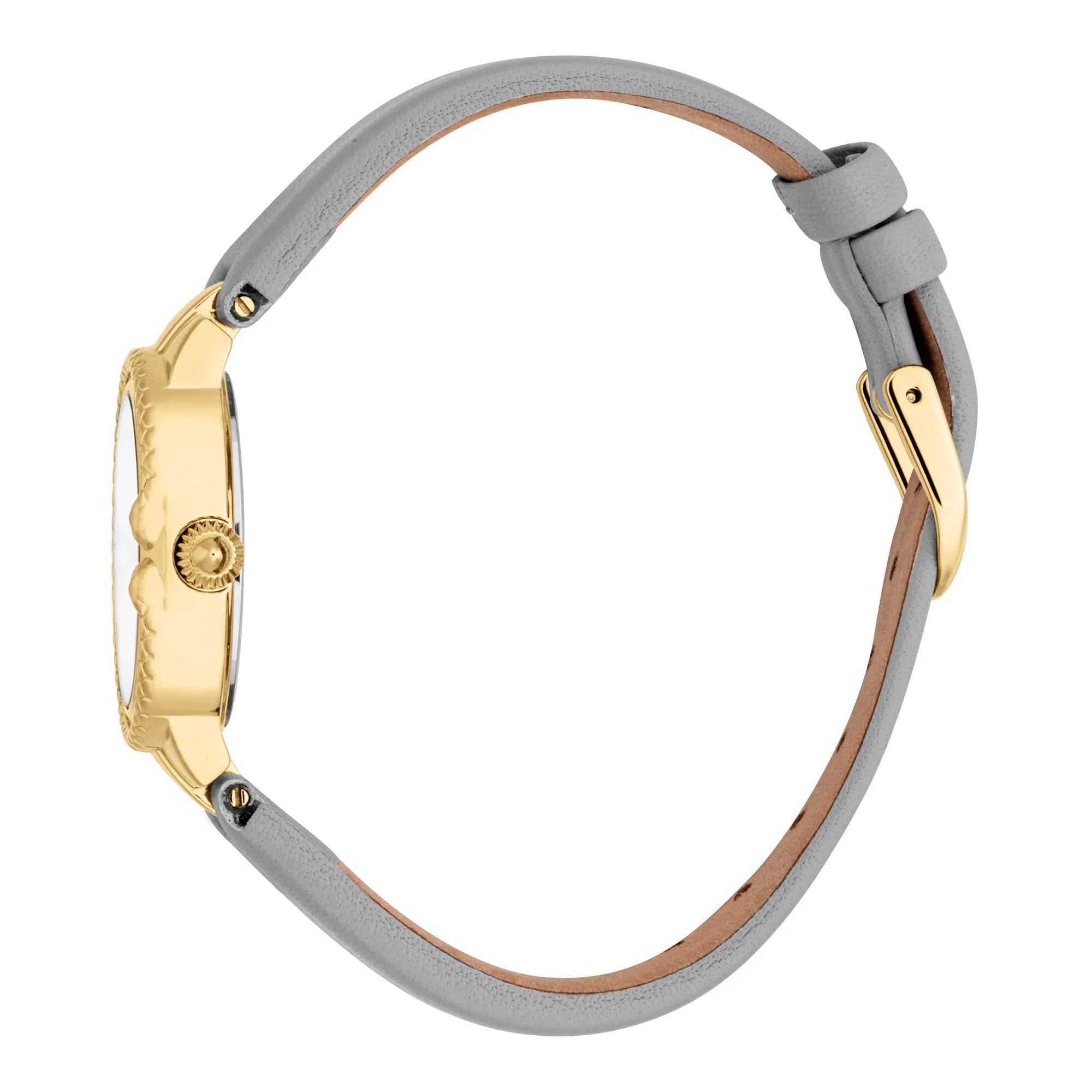 Just Cavalli Primavera Snake Leather Light Grey Silver - Image 2