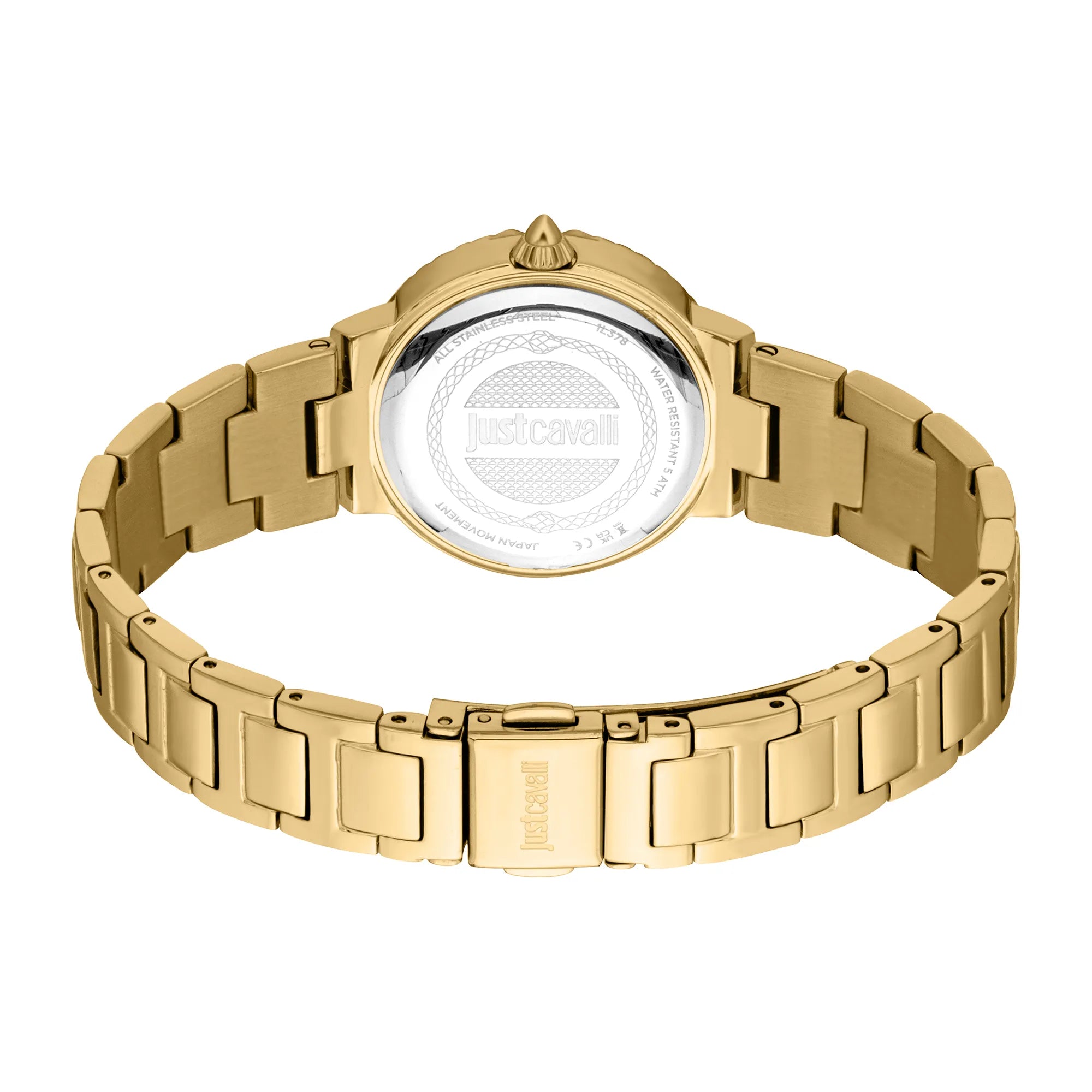 Just Cavalli Primavera Snake Yellow Gold Silver - Image 3