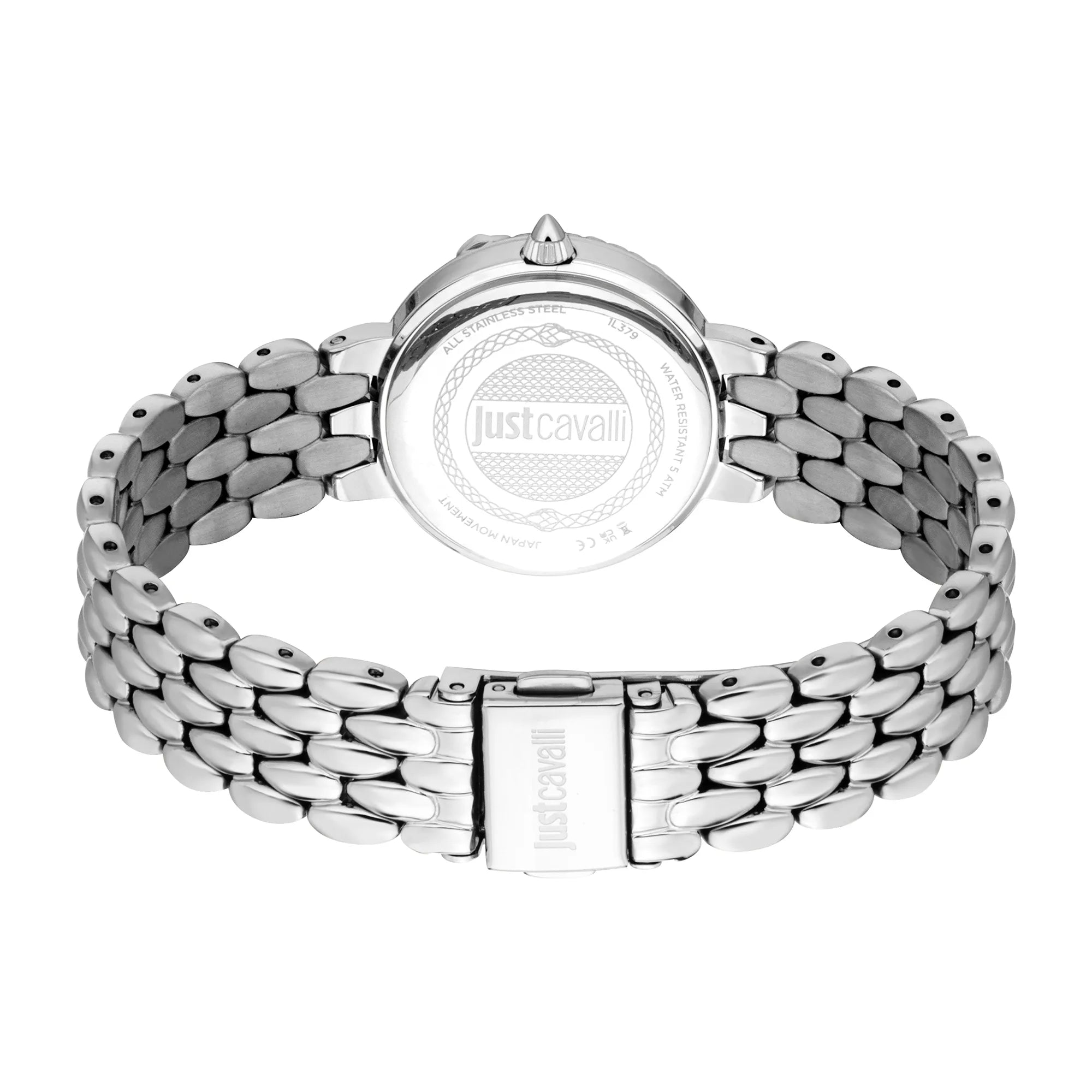 Just Cavalli Rosa Snake Silver - Image 3