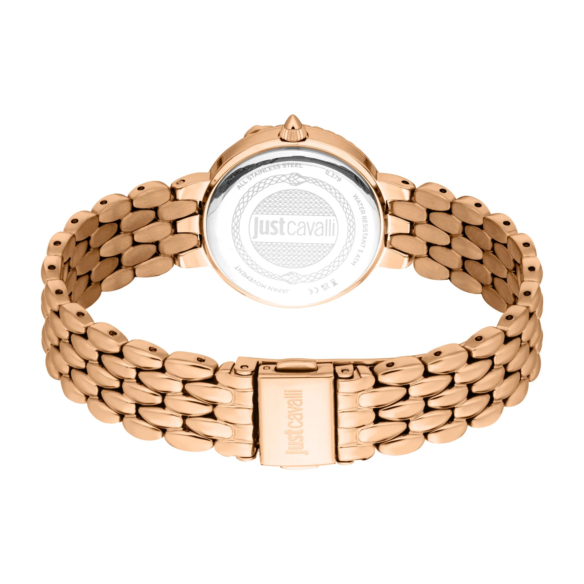 Just Cavalli Rosa Snake Rose Gold Silver - Image 3