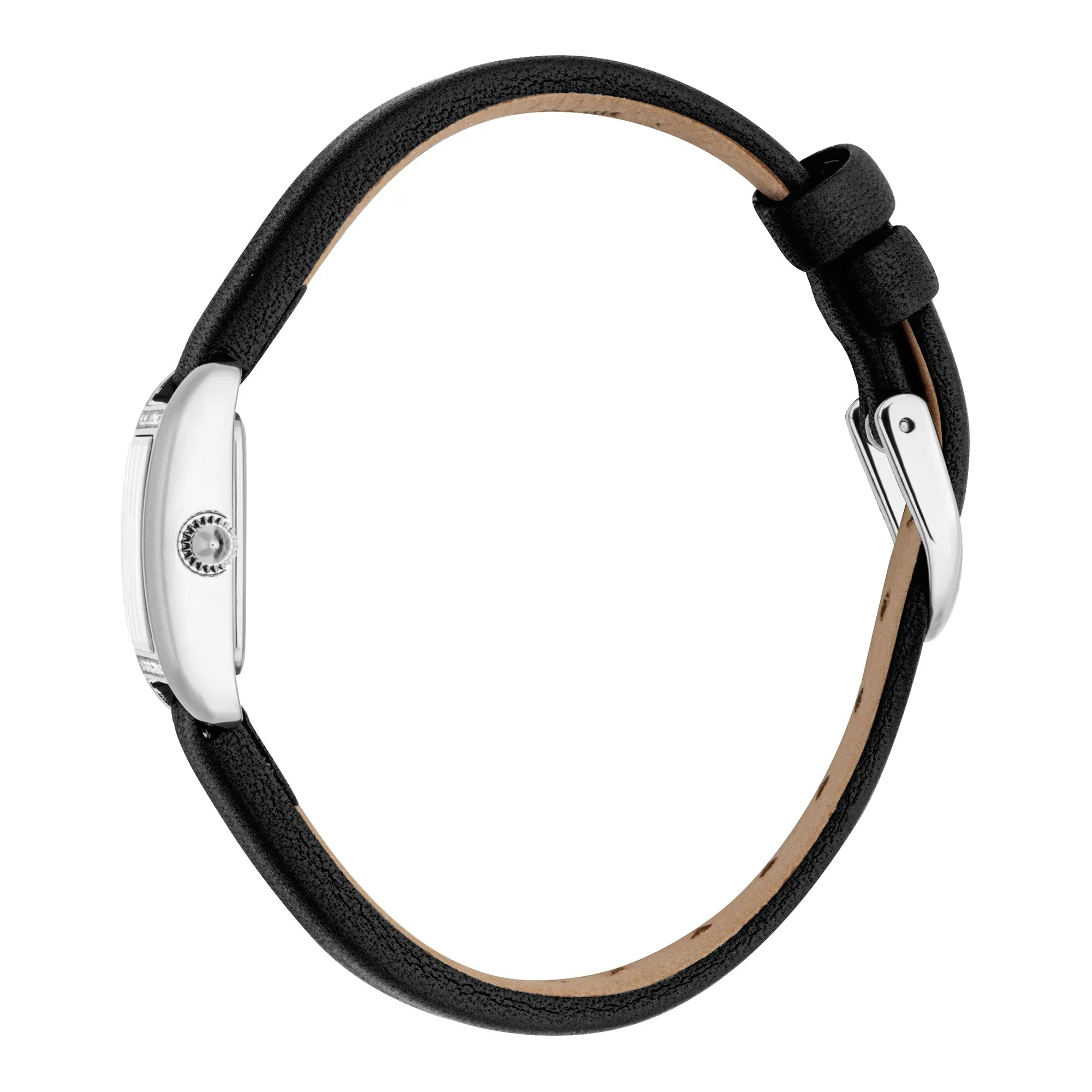 Just Cavalli Sera Leather Black Silver - Image 2