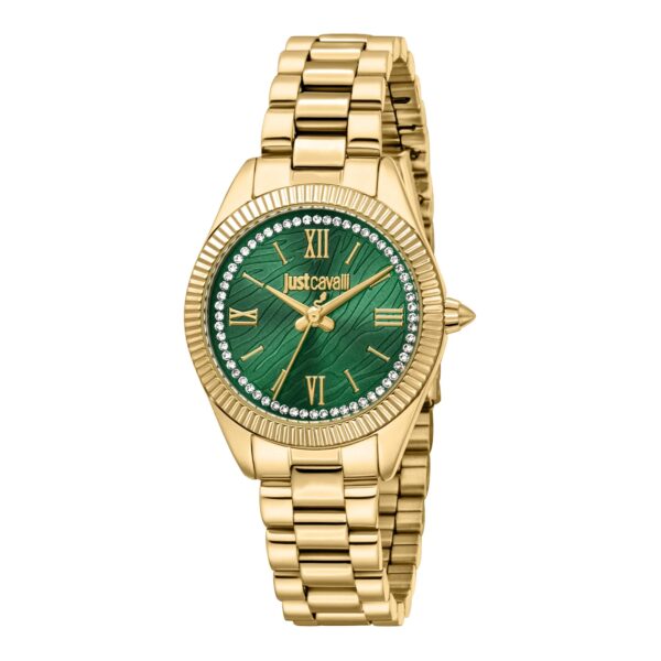 Just Cavalli Amabile Yellow Gold Green