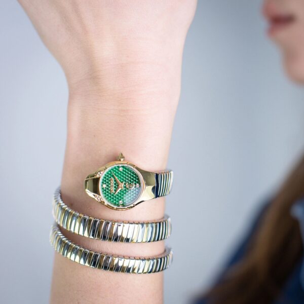 Just Cavalli Amanta Yellow Gold Silver Green - alternate view