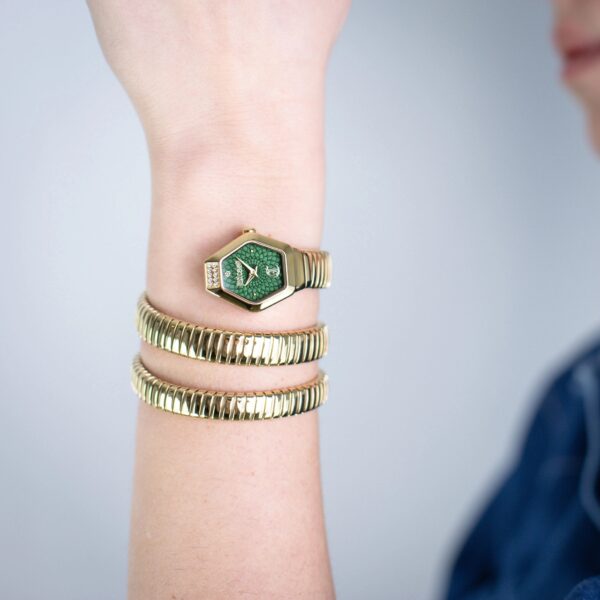 Just Cavalli Romina Yellow Gold Green - alternate view