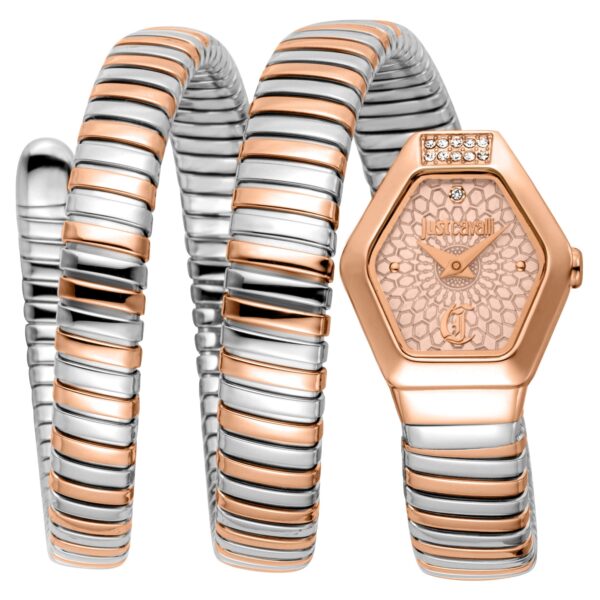 Just Cavalli Romina Silver Rose Gold Rose Gold
