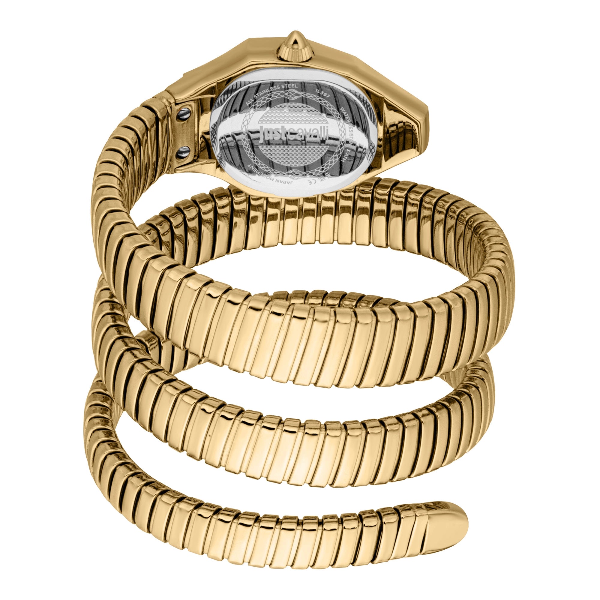 Just Cavalli Lunara Yellow Gold Green - Image 4