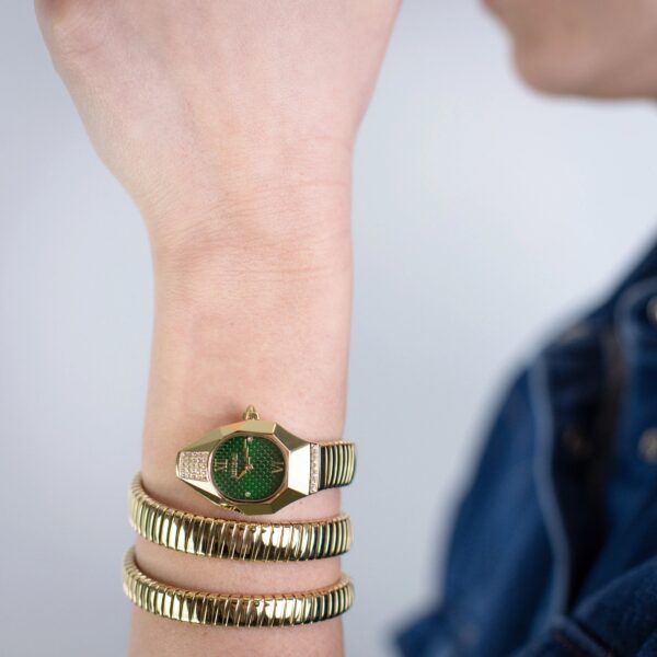 Just Cavalli Lunara Yellow Gold Green - alternate view