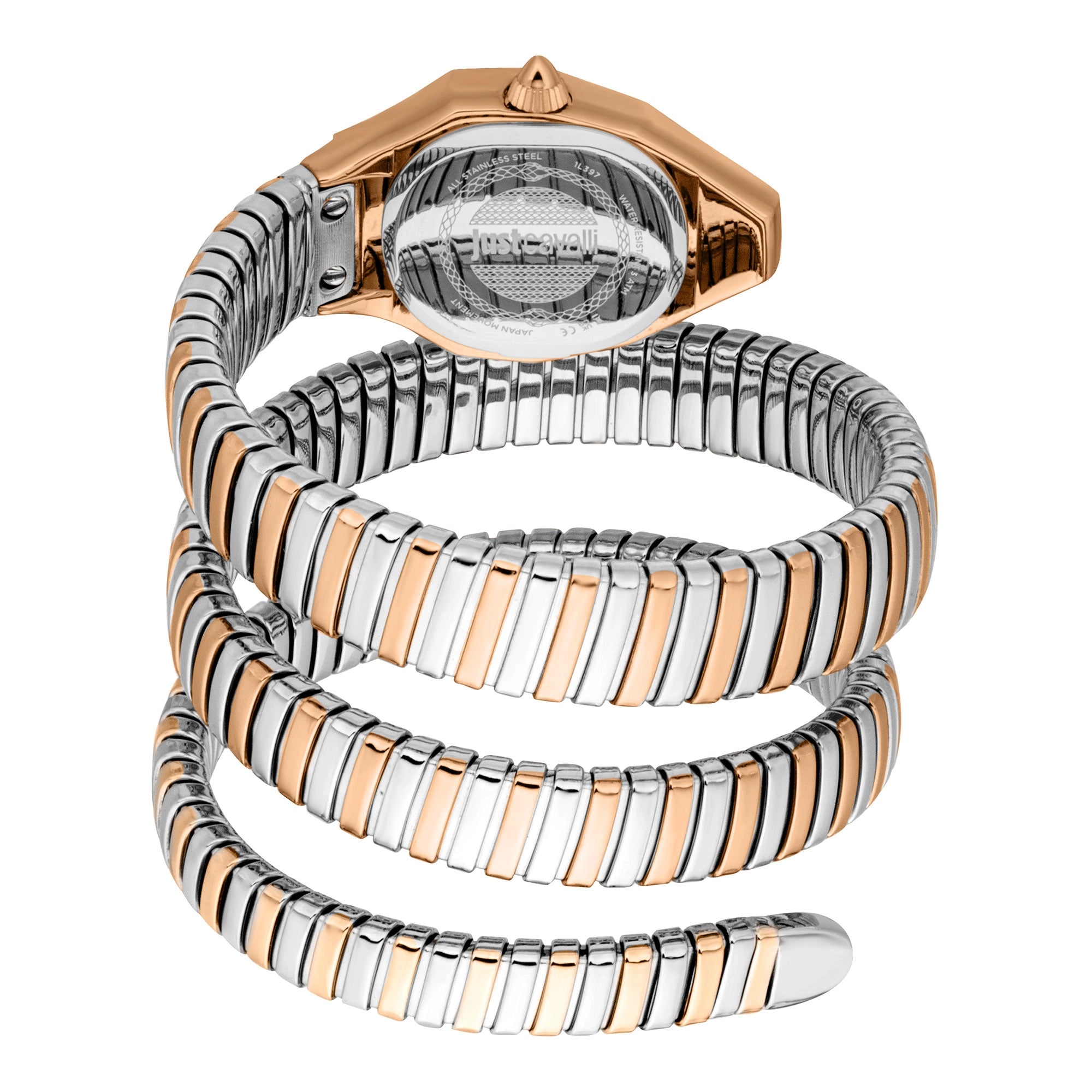 Just Cavalli Lunara Silver Rose Gold Blue - Image 4