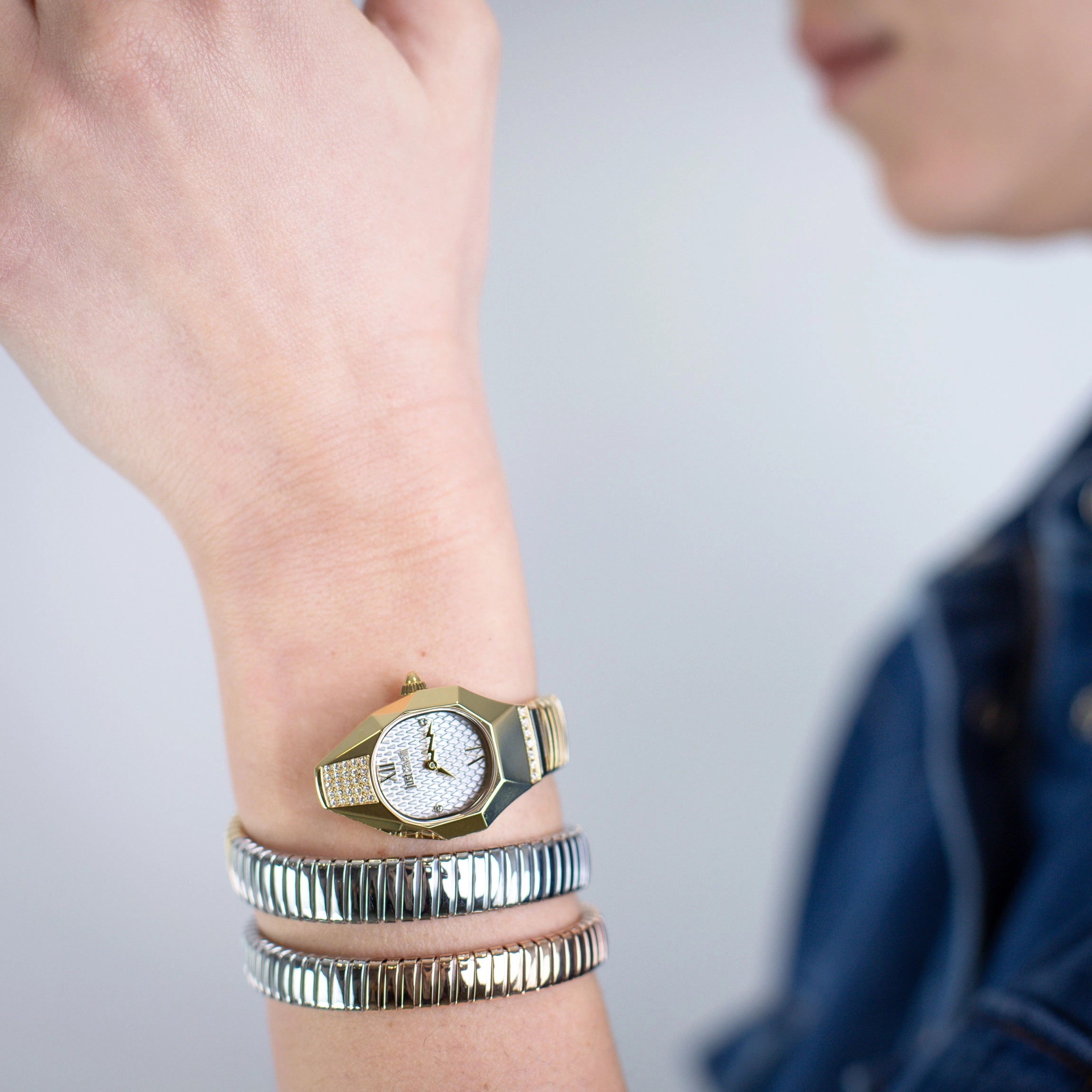 Just Cavalli Lunara Silver Rose Gold - Image 2